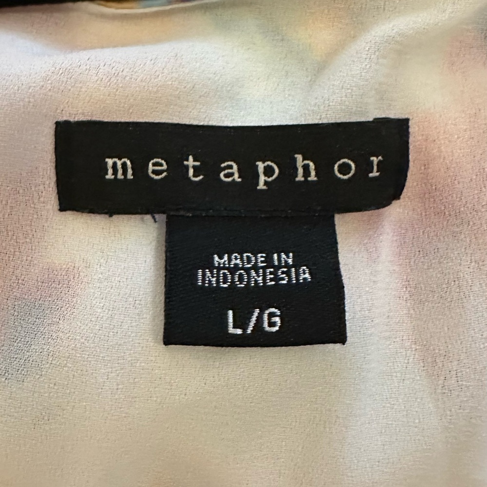 Metaphor Colorful Light Sleeveless Wrap Dress - Picture 9 of 9